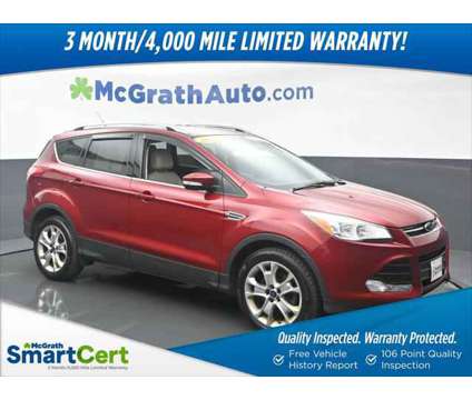 2016 Ford Escape Titanium is a Red 2016 Ford Escape Titanium SUV in Dubuque IA