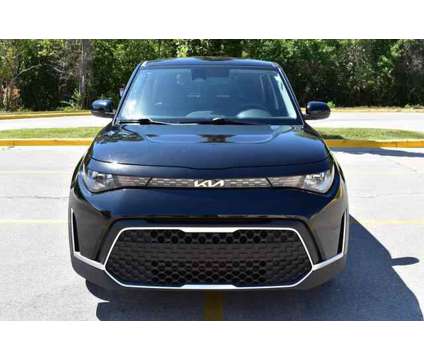 2023 Kia Soul LX is a Black 2023 Kia Soul sport Station Wagon in Lawrence KS