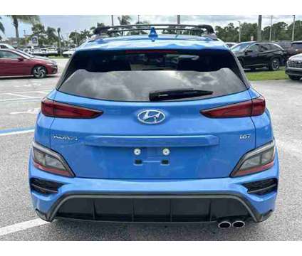 2022 Hyundai Kona N Line is a Blue 2022 Hyundai Kona SUV in Stuart FL