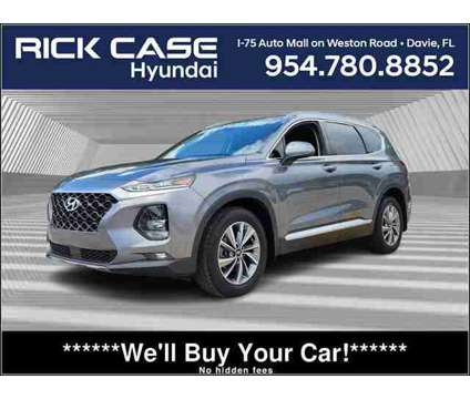 2019 Hyundai Santa Fe SEL Plus is a Grey 2019 Hyundai Santa Fe SUV in Fort Lauderdale FL