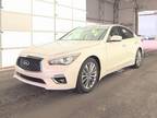 2022 Infiniti Q50 White, 2657 miles