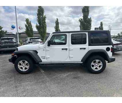 2018 Jeep Wrangler Unlimited Sport S 4x4 is a White 2018 Jeep Wrangler Unlimited Sport SUV in Palatine IL