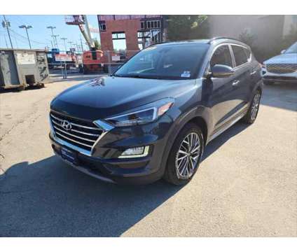 2021 Hyundai Tucson Ultimate is a Blue 2021 Hyundai Tucson SUV in Manchester NH