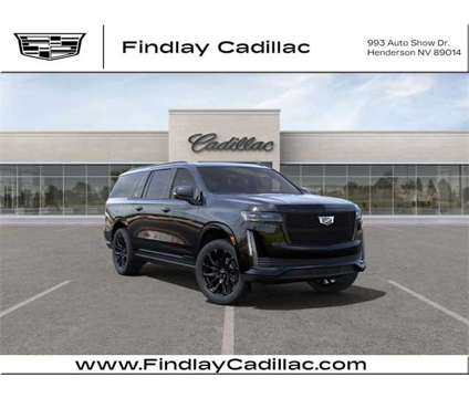 2024 Cadillac Escalade Esv Sport is a Black 2024 Cadillac Escalade ESV Car for Sale in Henderson NV