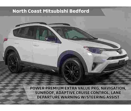 2018 Toyota RAV4 Adventure is a White 2018 Toyota RAV4 Adventure SUV in Bedford OH