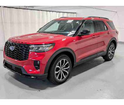 2025NewFordNewExplorerNew4WD is a Red 2025 Ford Explorer Car for Sale in Greensburg PA