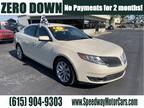 2016 Lincoln MKS White, 86K miles