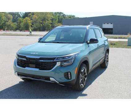 2025 Kia Seltos SX is a Black, Blue 2025 SX SUV in Bay City MI