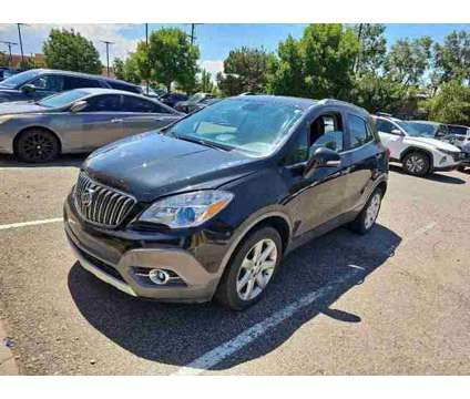 2015 Buick Encore Leather is a Black 2015 Buick Encore Leather SUV in Santa Fe NM