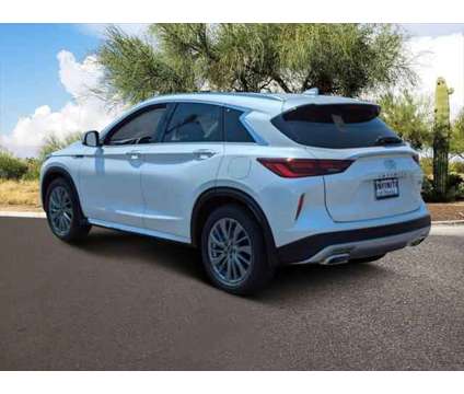 2024 Infiniti QX50 LUXE is a White 2024 Infiniti QX50 Luxe Station Wagon in Peoria AZ