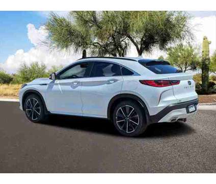 2025 Infiniti QX55 LUXE AWD is a White 2025 Station Wagon in Peoria AZ