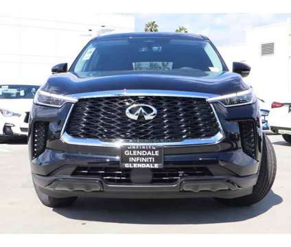 2024 Infiniti QX60 PURE is a Black 2024 Infiniti QX60 Pure SUV in Glendale CA