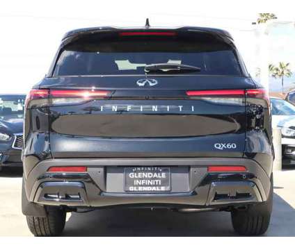 2024 Infiniti QX60 PURE is a Black 2024 Infiniti QX60 Pure SUV in Glendale CA