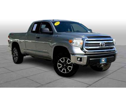 2016UsedToyotaUsedTundraUsedDouble Cab 5.7L V8 6-Spd AT is a Silver 2016 Toyota Tundra Car for Sale in Auburn MA