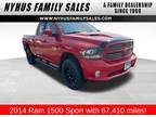 2014 RAM 1500 Red, 67K miles