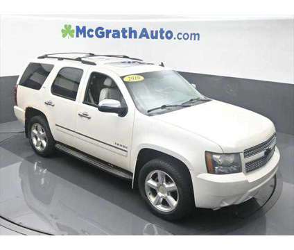 2010 Chevrolet Tahoe LTZ is a White 2010 Chevrolet Tahoe LTZ SUV in Dubuque IA