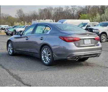 2024 Infiniti Q50 LUXE AWD is a Grey 2024 Infiniti Q50 Sedan in Flemington NJ