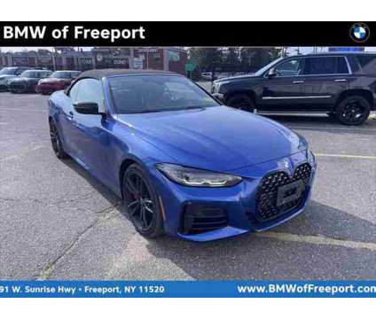 2022 BMW 4 Series xDrive is a Blue 2022 Convertible in Freeport NY