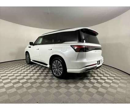 2025 Infiniti QX80 SENSORY AWD is a White 2025 Infiniti QX80 SUV in Miami FL