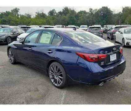 2024 Infiniti Q50 RED SPORT 400 AWD is a Blue 2024 Infiniti Q50 Sedan in Flemington NJ