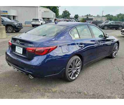 2024 Infiniti Q50 RED SPORT 400 AWD is a Blue 2024 Infiniti Q50 Sedan in Flemington NJ