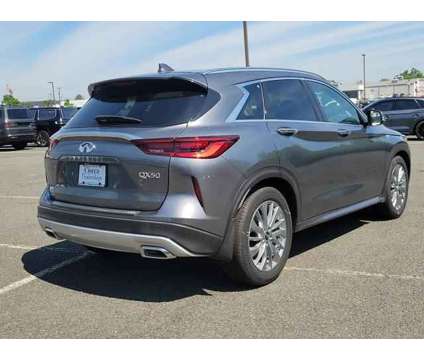 2024 Infiniti QX50 LUXE AWD is a Grey 2024 Infiniti QX50 Luxe Station Wagon in Flemington NJ