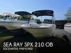 21 foot Sea Ray SPX 210 OB