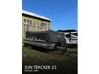 22 foot Sun Tracker party barge-22 xp3