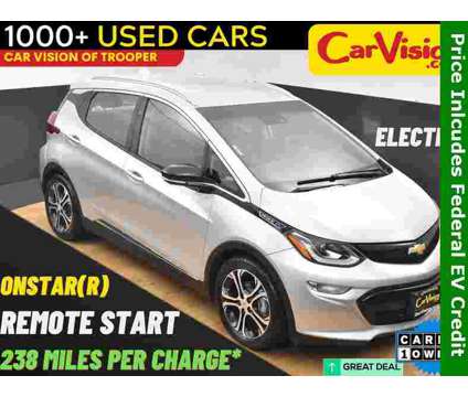 2018 Chevrolet Bolt EV Premier is a Silver 2018 Chevrolet Bolt EV Premier Station Wagon in Norristown PA