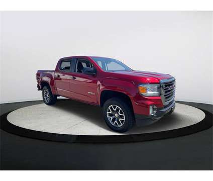 2021 GMC Canyon 4WD Crew Cab Short Box AT4 - Leather is a Red 2021 GMC Canyon Truck in Fall River MA