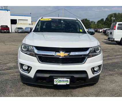 2018 Chevrolet Colorado LT is a White 2018 Chevrolet Colorado LT Truck in Dubuque IA