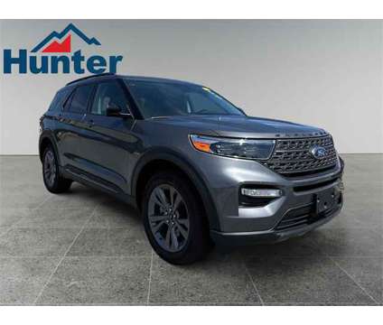 2023 Ford Explorer XLT is a Grey 2023 Ford Explorer XLT SUV in Fletcher NC