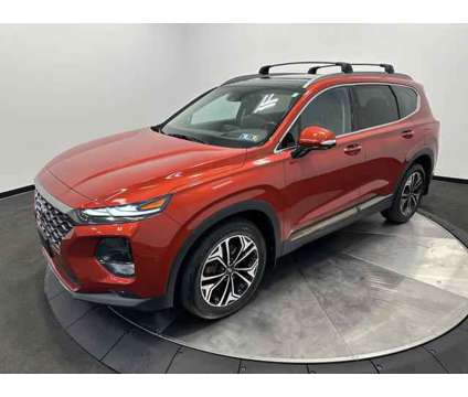 2020 Hyundai Santa Fe Limited 2.0T is a Orange 2020 Hyundai Santa Fe Limited SUV in Emmaus PA