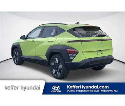 2024 Hyundai Kona SEL is a Yellow 2024 Hyundai Kona SEL SUV in Matthews NC