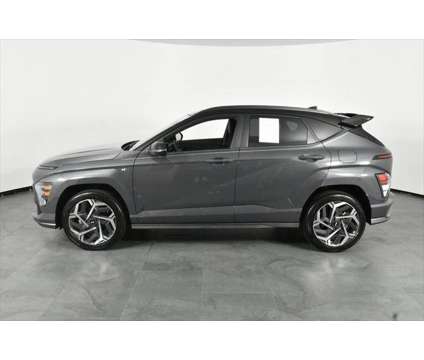 2024 Hyundai Kona N Line is a Black, Grey 2024 Hyundai Kona SUV in Orlando FL