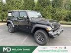 2024 Jeep Wrangler Black, 25 miles