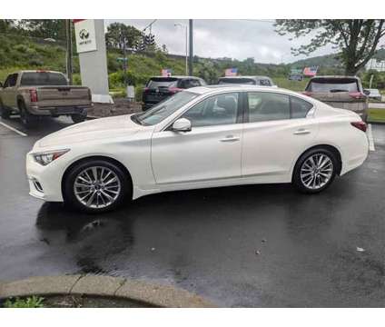 2023 Infiniti Q50 LUXE AWD is a White 2023 Infiniti Q50 Sedan in Danbury CT