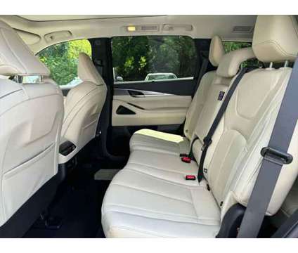 2023 Infiniti QX60 LUXE AWD is a Blue 2023 Infiniti QX60 Luxe SUV in Massapequa NY