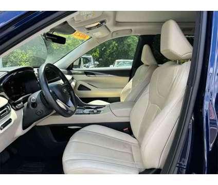 2023 Infiniti QX60 LUXE AWD is a Blue 2023 Infiniti QX60 Luxe SUV in Massapequa NY