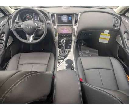 2024 Infiniti Q50 LUXE AWD is a Black 2024 Infiniti Q50 Sedan in Danbury CT