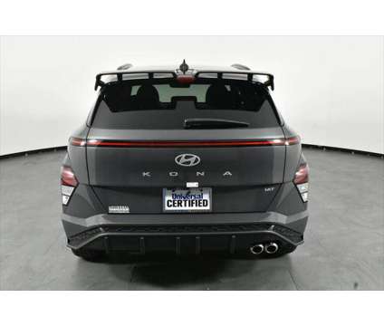 2024 Hyundai Kona N Line is a Black, Grey 2024 Hyundai Kona SUV in Orlando FL