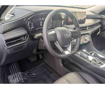 2024 Infiniti QX60 LUXE AWD is a White 2024 Infiniti QX60 Luxe SUV in Danbury CT