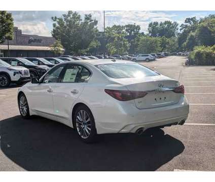 2024 Infiniti Q50 LUXE AWD is a White 2024 Infiniti Q50 Sedan in Danbury CT