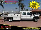 Used 2015 Ford F-550 Crew Cab 12' Contractor Bed Diesel for sale.