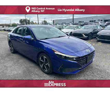 2021 Hyundai Elantra SEL is a Blue 2021 Hyundai Elantra Sedan in Albany NY