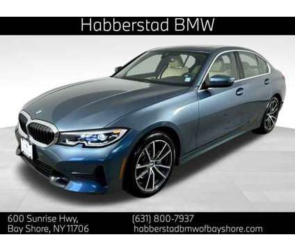 2021 BMW 3 Series xDrive is a Blue 2021 BMW 3-Series Sedan in Bay Shore NY