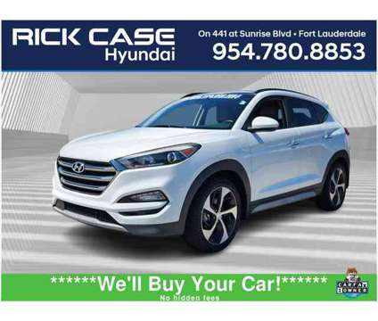 2018 Hyundai Tucson Limited is a White 2018 Hyundai Tucson Limited SUV in Fort Lauderdale FL