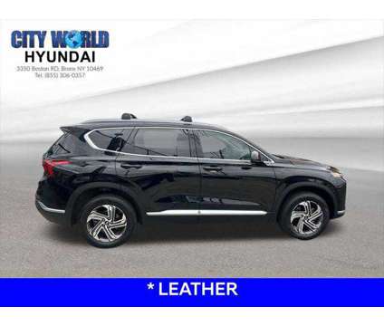 2022 Hyundai Santa Fe SEL is a Black 2022 Hyundai Santa Fe SUV in Bronx NY