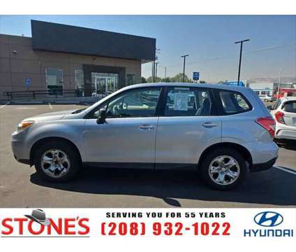 2016 Subaru Forester 2.5i is a Silver 2016 Subaru Forester 2.5i Station Wagon in Pocatello ID