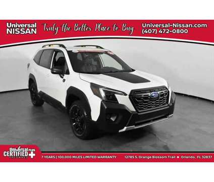 2023 Subaru Forester Wilderness is a White 2023 Subaru Forester 2.5i Station Wagon in Orlando FL